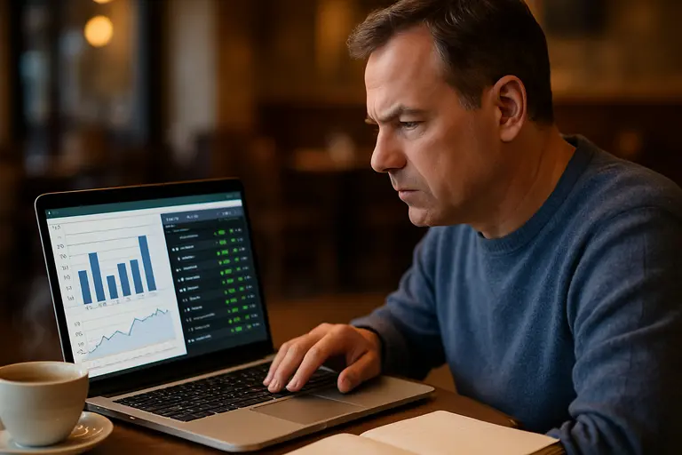 Person reviewing notes and market rules beside a football